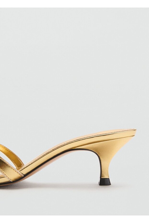 Kitten topuklu bantlı sandalet - 3