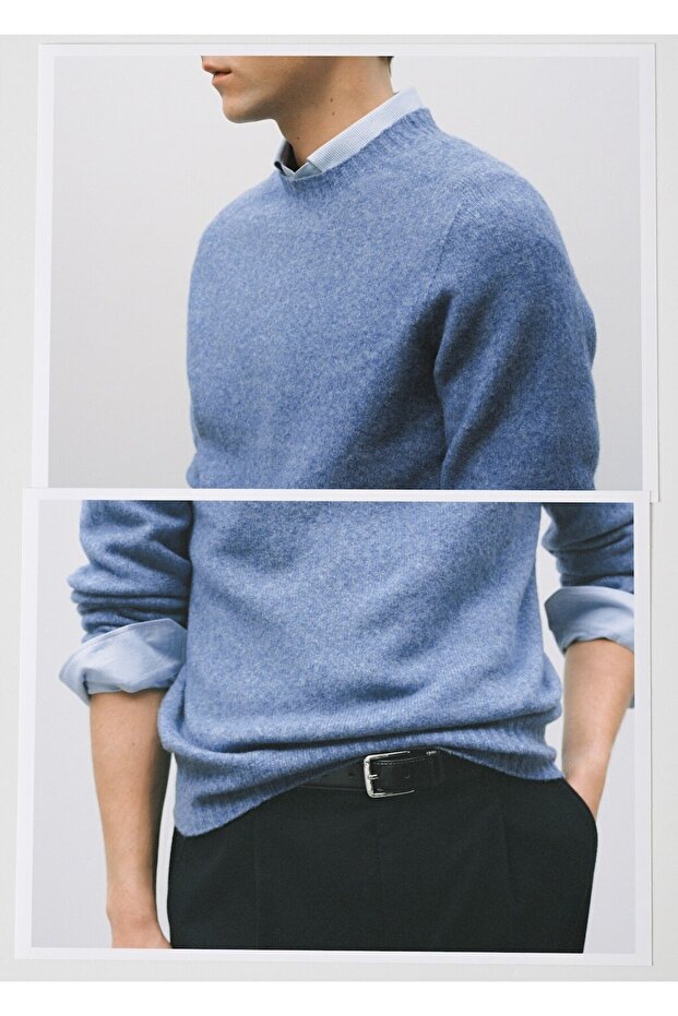 Strickpullover aus Wollmischung - 8