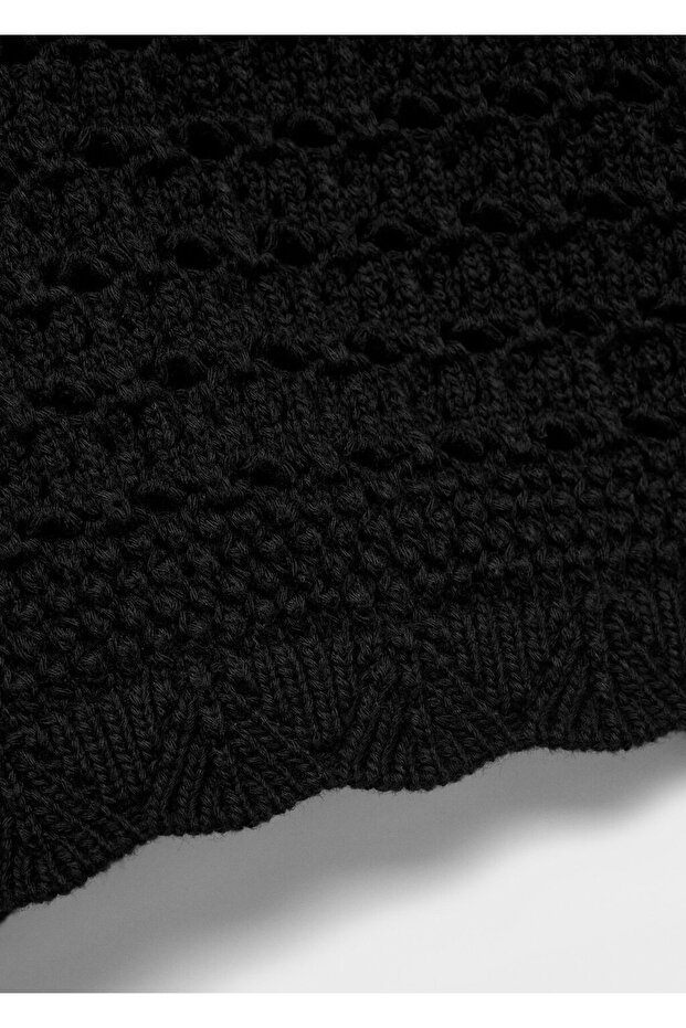 Kalın triko şort - 5