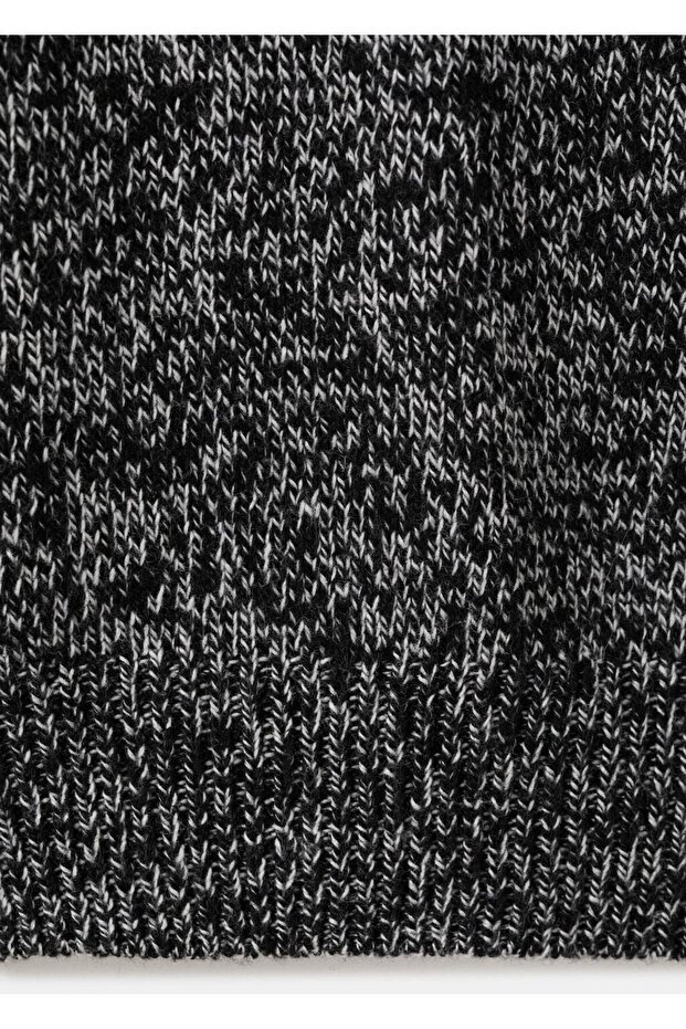 Kırçıllı V yaka kazak - 5