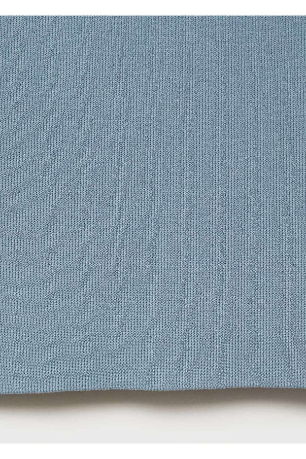 İnce örgü bluz - 5