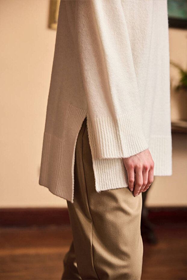 PULOVER EKRU SOFT - 5