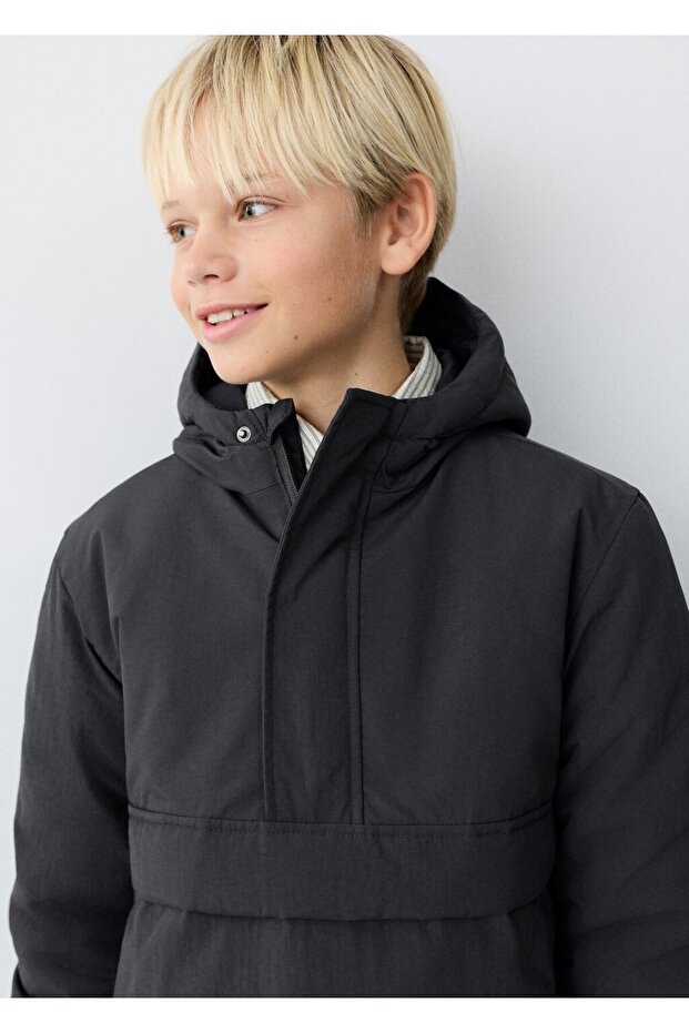 Kapüşonlu anorak - 8