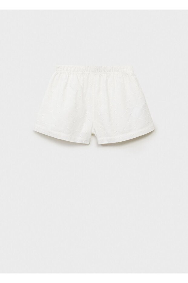 Elastik belli şort - 2