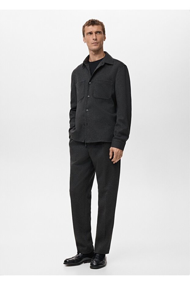 Cepli flanel gömlek ceket - 2