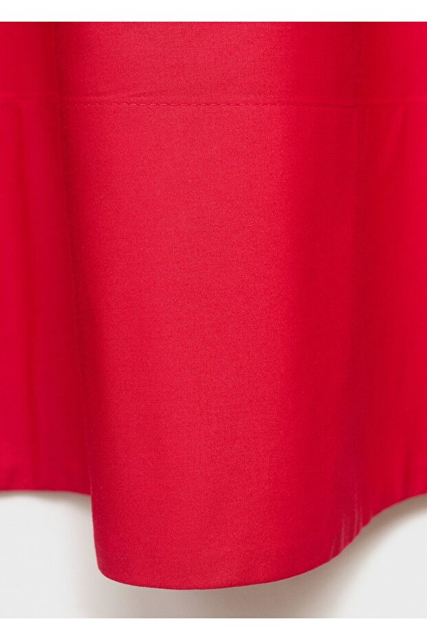 Evaze pamuklu etek - 5