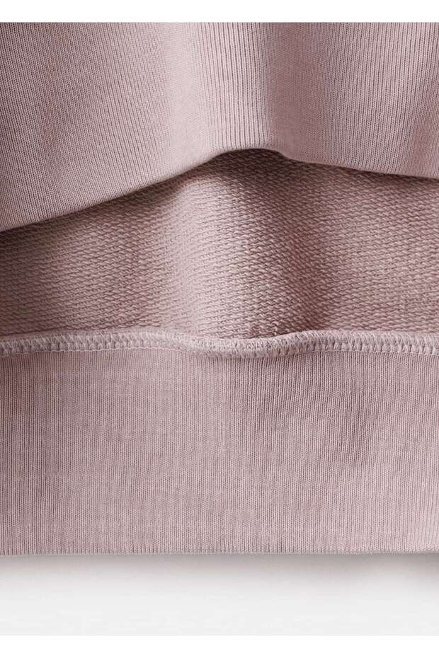 Oversize desenli sweatshirt - 4