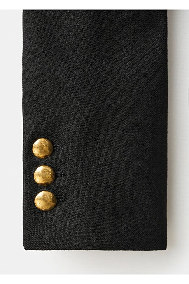 Çift düğmeli blazer ceket - 5