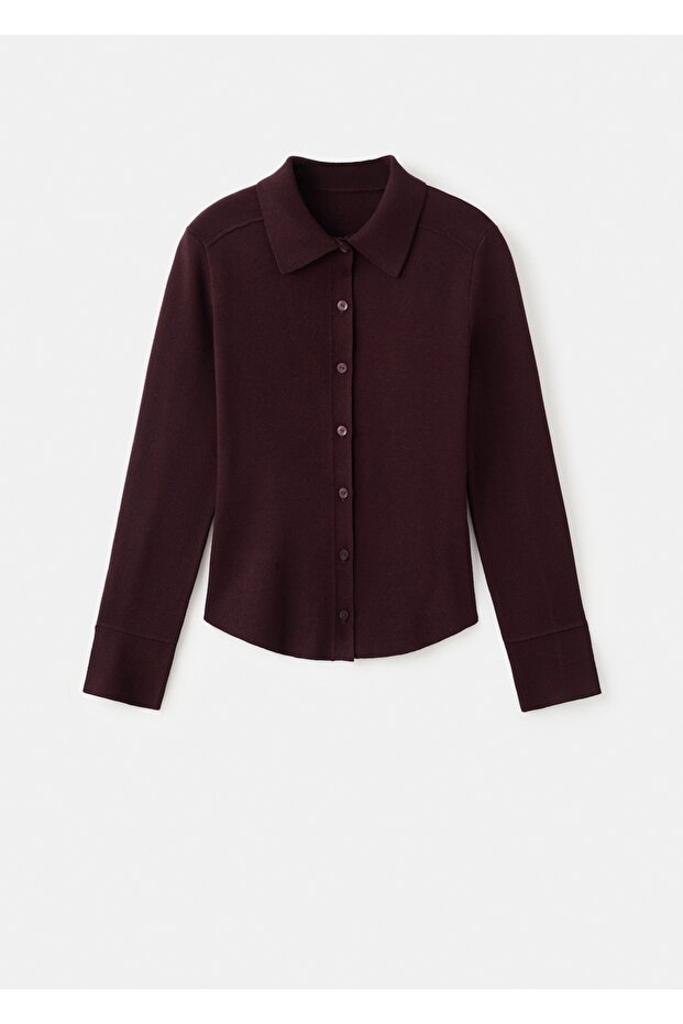 Gömlek yaka hırka - 3