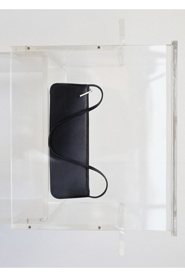 Fermuarlı omuz çantası - 2