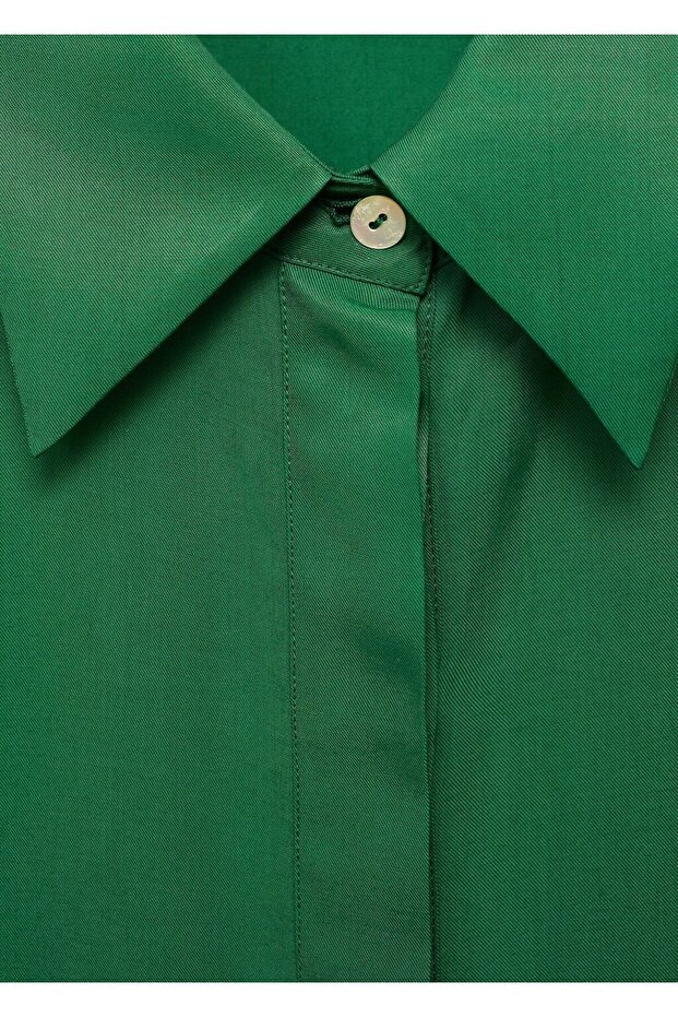 Liyosel gömlek elbise - 5