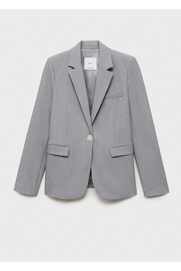 Bedene oturan blazer ceket - 3