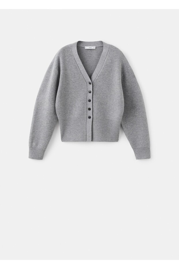 V yaka triko hırka - 3