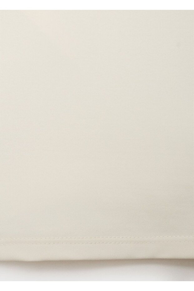 Geniş askılı dar kesim bluz - 5