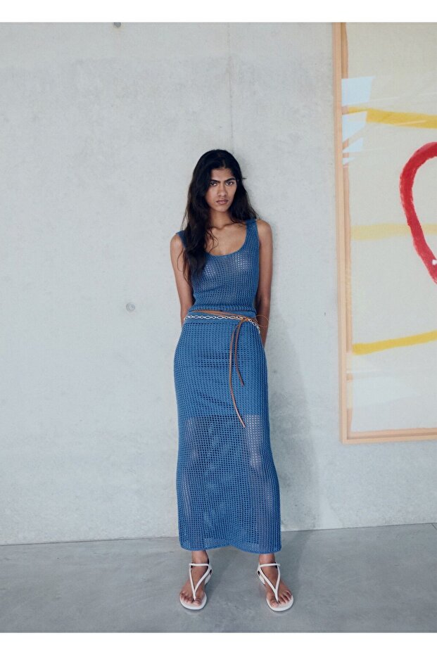 Uzun kroşe etek - 2