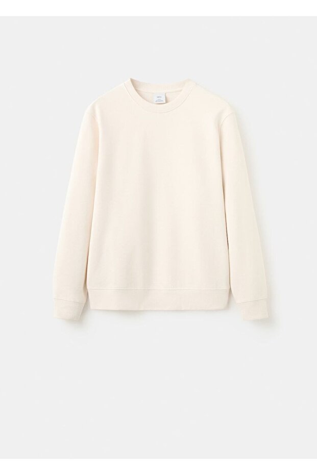 Regular kesim %100 pamuklu sweatshirt - 3