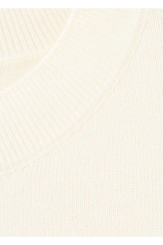 Yuvarlak yaka triko kazak - 5