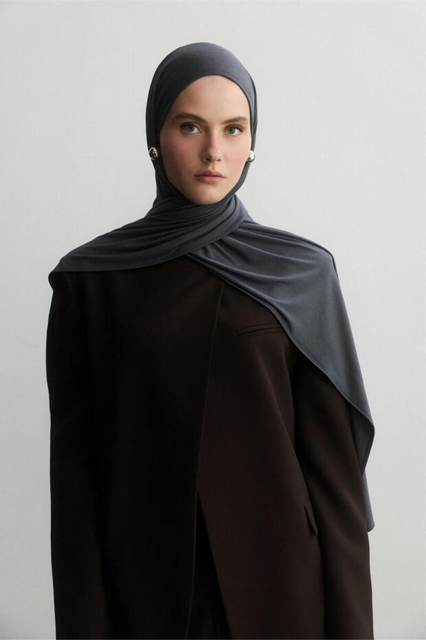 FÜME BAMBU PENYE ŞAL - 1