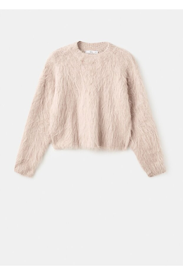 Kürk görünümlü kazak - 3