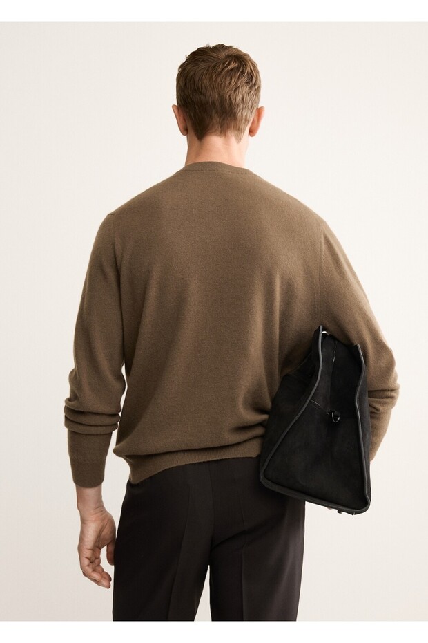 Regular kesim %100 kaşmir kazak - 4