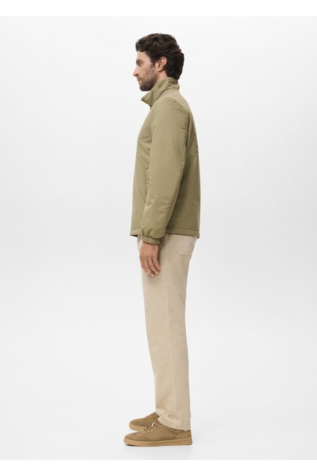 Çift taraflı su itici kapitone ceket - 7