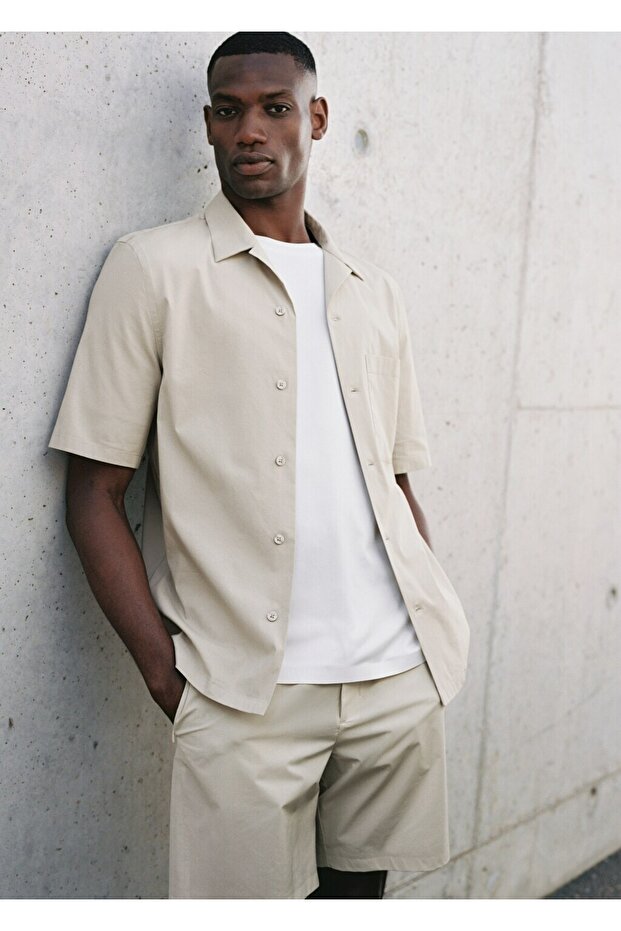 Su tutmayan Bermuda şort - 8