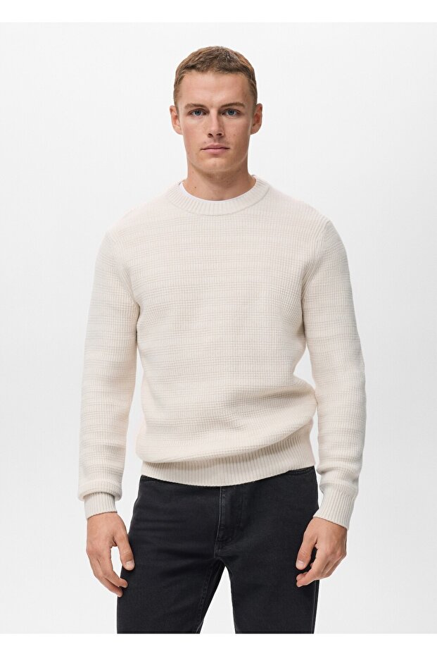 Kalıplı triko kazak - 1