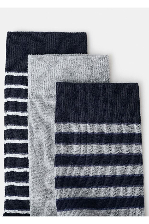 3'lü karma çorap - 2