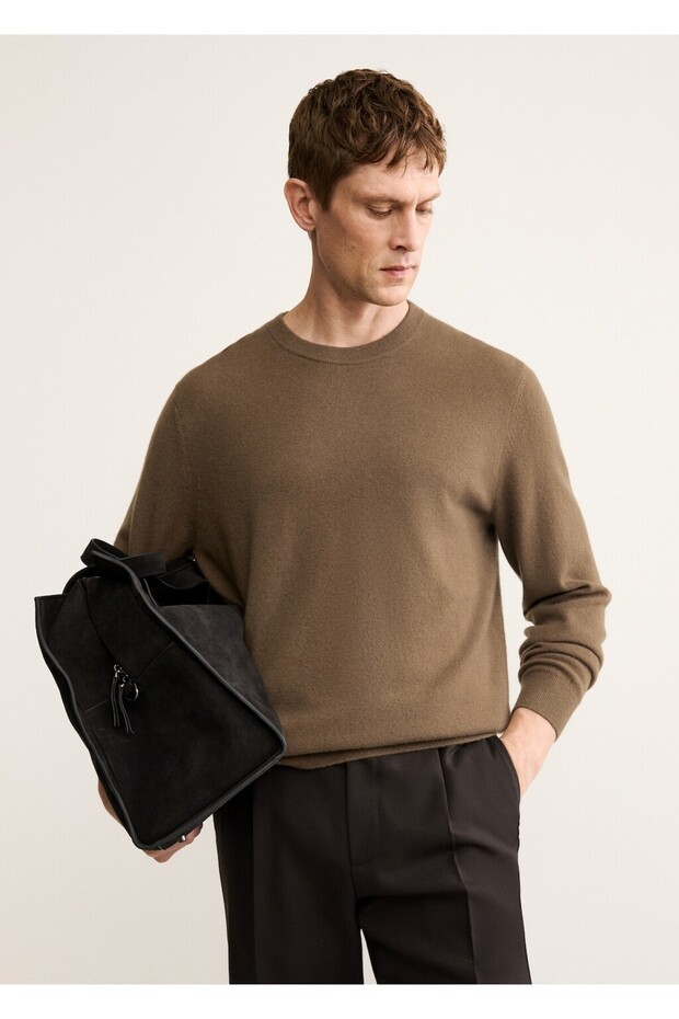 Regular kesim %100 kaşmir kazak - 7