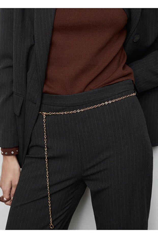 Zımbalı örgü kazak - 8