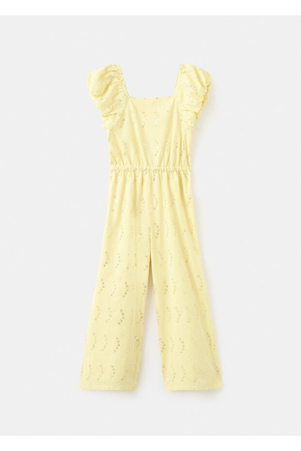 Çiçek işlemeli tulum - 2