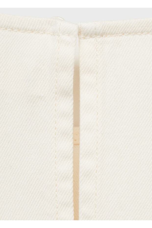 Evaze denim elbise - 5