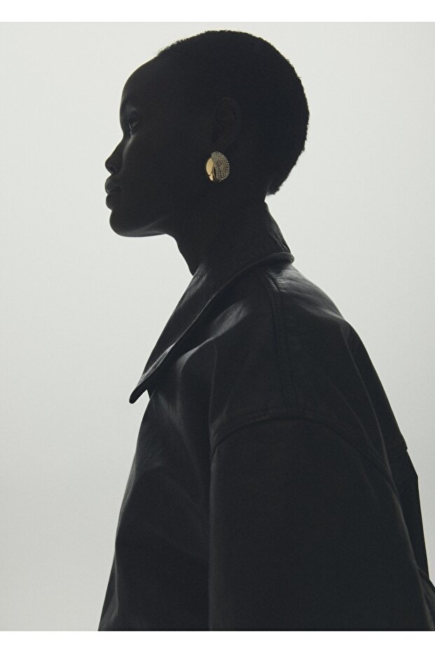 Kristalli oval küpe - 2