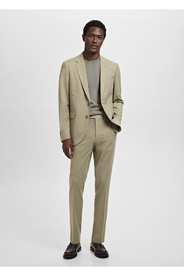 Milan slim fit kumaş pantolon - 2