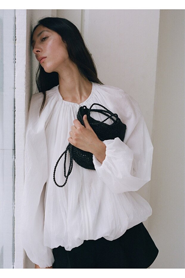 Örme mini omuz çantası - 2