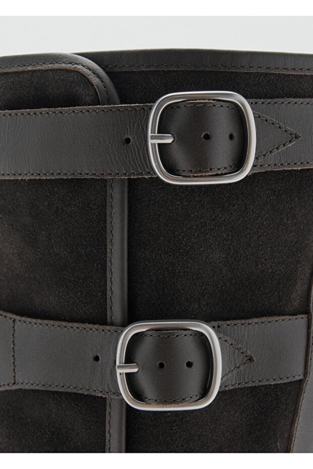 Tokalı süet bot - 4