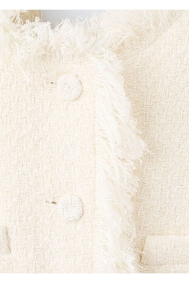 Dikişsiz tüvit ceket - 5