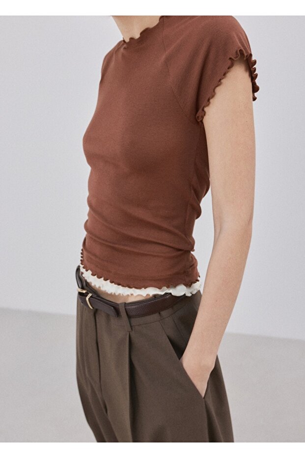 Kontrast tişört - 5