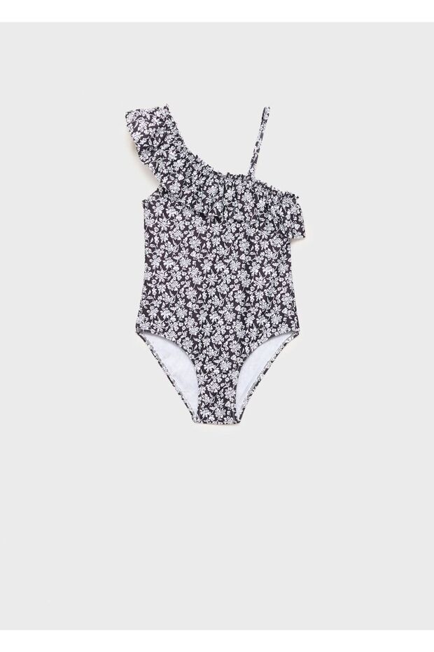 Çiçek desenli mayo - 1