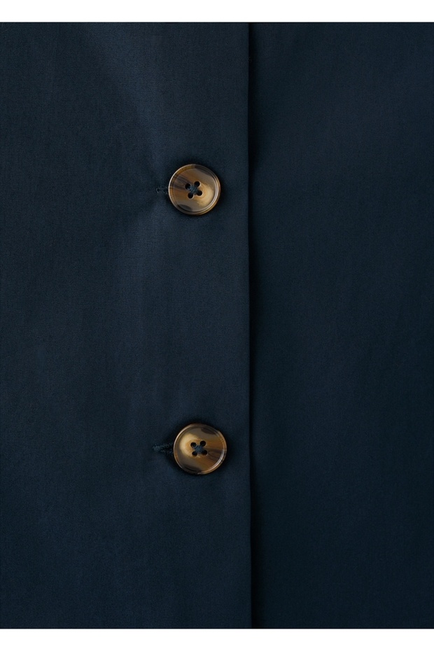 Düğmeli kısa bluz - 7