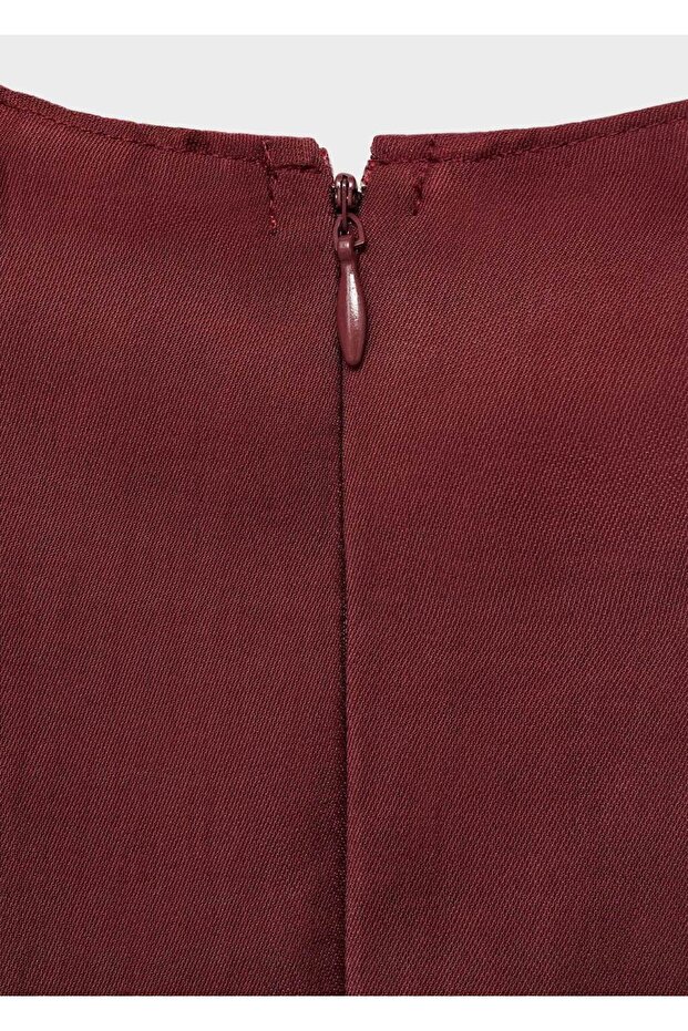 Halter Yaka Evaze Bluz - 5