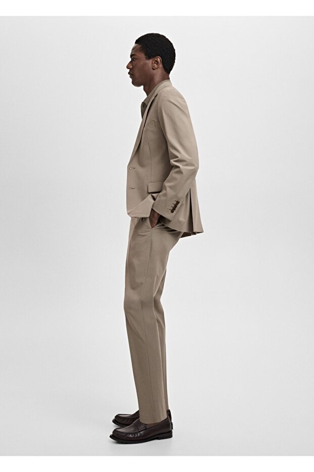 Slim fit Milan kumaş blazer ceket - 7