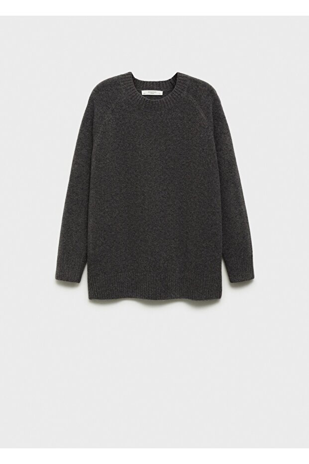 Yuvarlak yaka triko kazak - 3