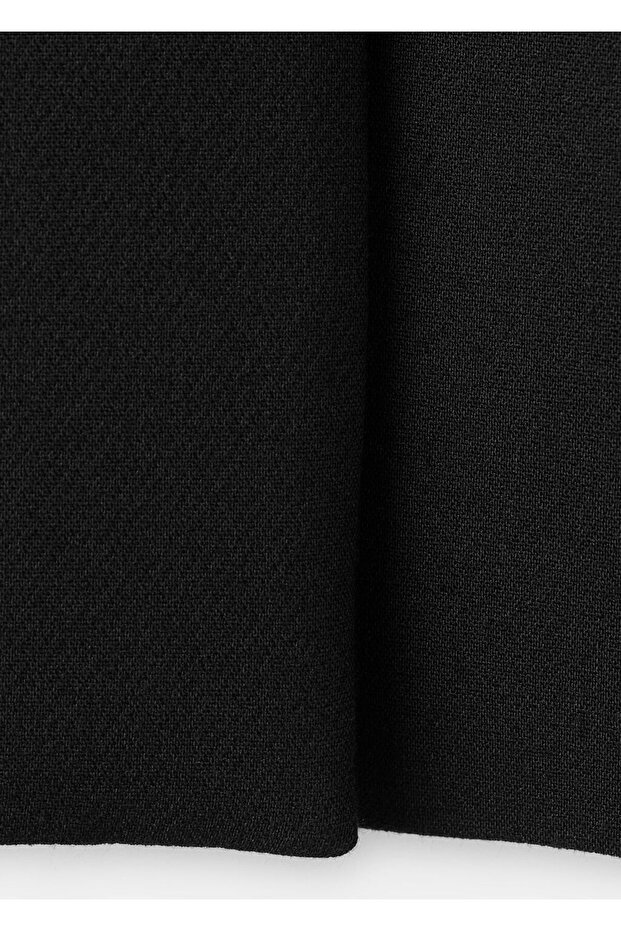 Crop blazer ceket - 5