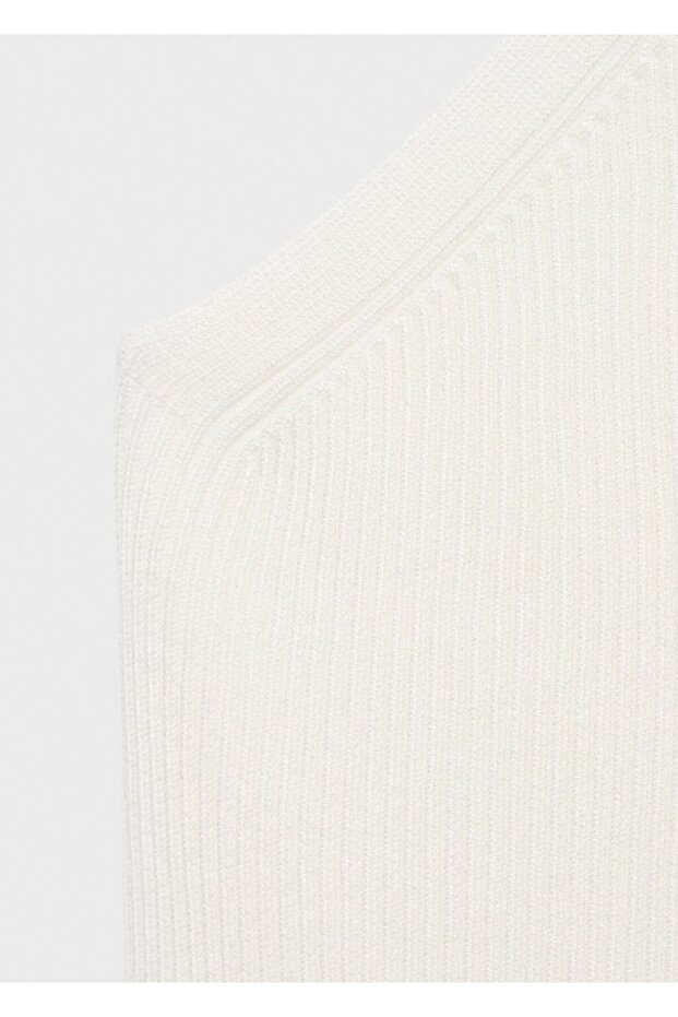 Düğümlü asimetrik bluz - 5