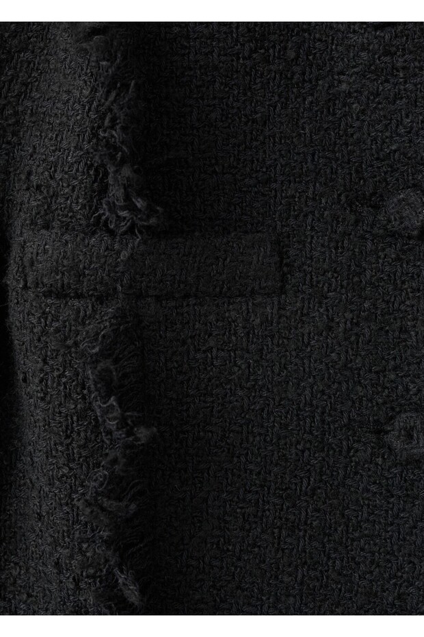 Dikişsiz tüvit ceket - 5