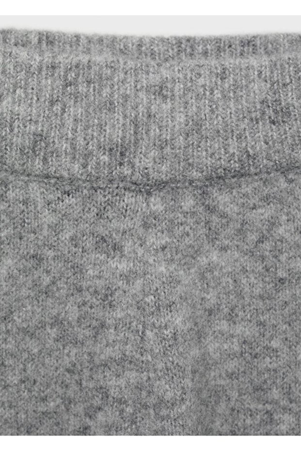 Uzun tasarım pantolon - 4