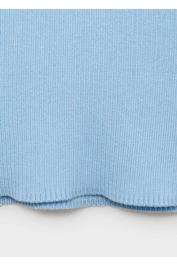 Polo yaka triko bluz - 5