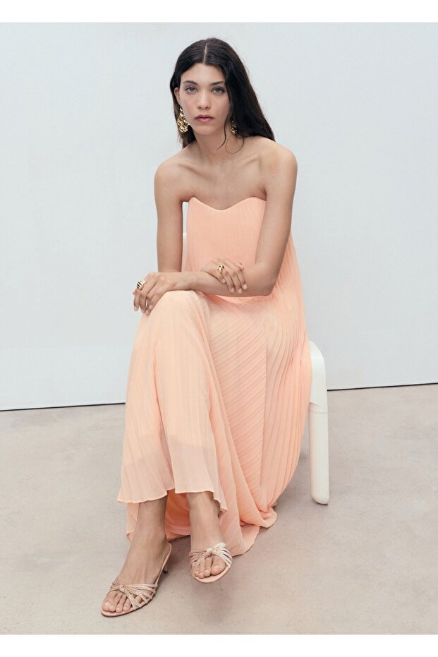 Strass taşlı kitten topuklu sandalet - 2