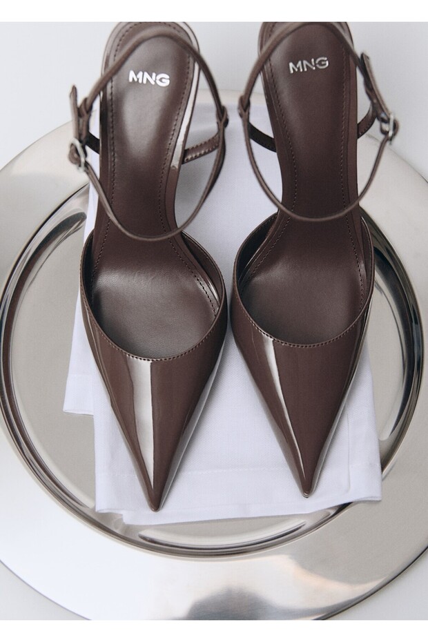 Topuklu rugan ayakkabı - 2